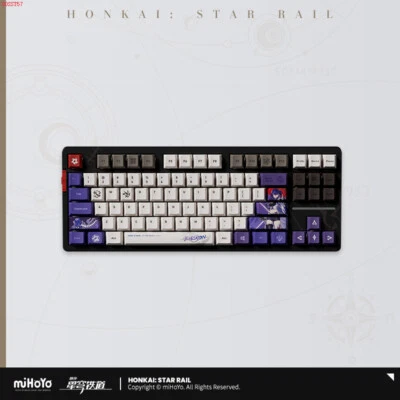 Honkai: Star Rail Official Acheron Theme Wireless Bluetooth Mechanical Keyboard - Image 1 of 4