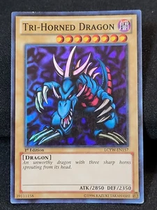 YuGiOh Dreihörniger Drache LCYW-DE157 Super Rare 1. Auflage MP - Bild 1 von 9