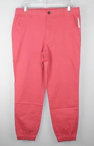 AMAZON ESSENTIALS Women's Coral Casual Pants SZ M Back Elastic Stretch Pockets - Picture 1 of 11