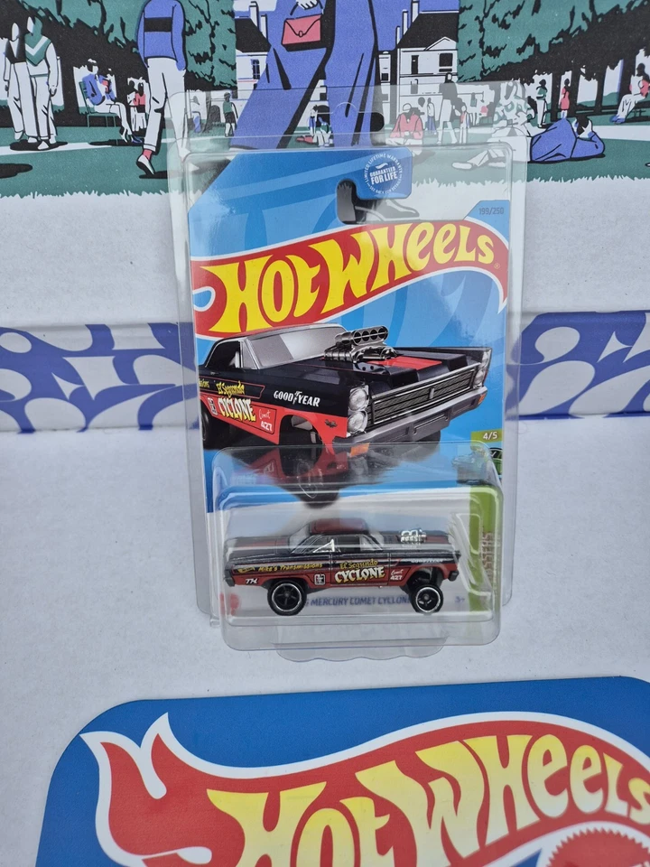 Super Treasure Hunt Hot Wheels 2023 65 Mercury Comet Cyclone 199/250 Gases 4/5 Foto 1 de 1