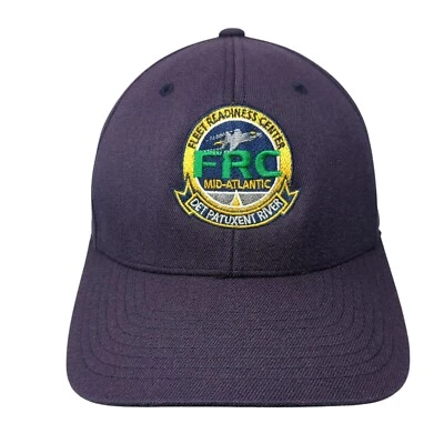 Sombrero ajustado Fleet Readiness Center azul S-M bordado Flexfit Yupoong Foto 1 de 4