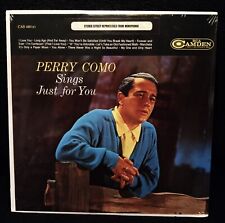 Perry Como "Sings Just For You" (RARE NEW VINYL / 1st Rel-1958 / CAS 440 (e))