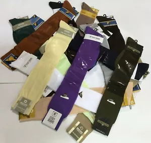 MEN'S OVER THE CALF SILKY,SEXY ORIGINS,GIORGIO BRUTINI,STACY ADAMS SOCKS NEW - Picture 1 of 12