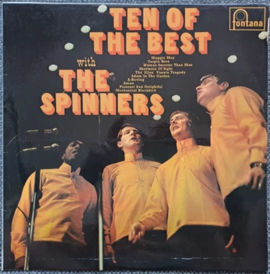 THE SPINNERS - TEN OF THE BEST - 12" VINYL LP ALBUM RECORD - EX - Image 1 of 4
