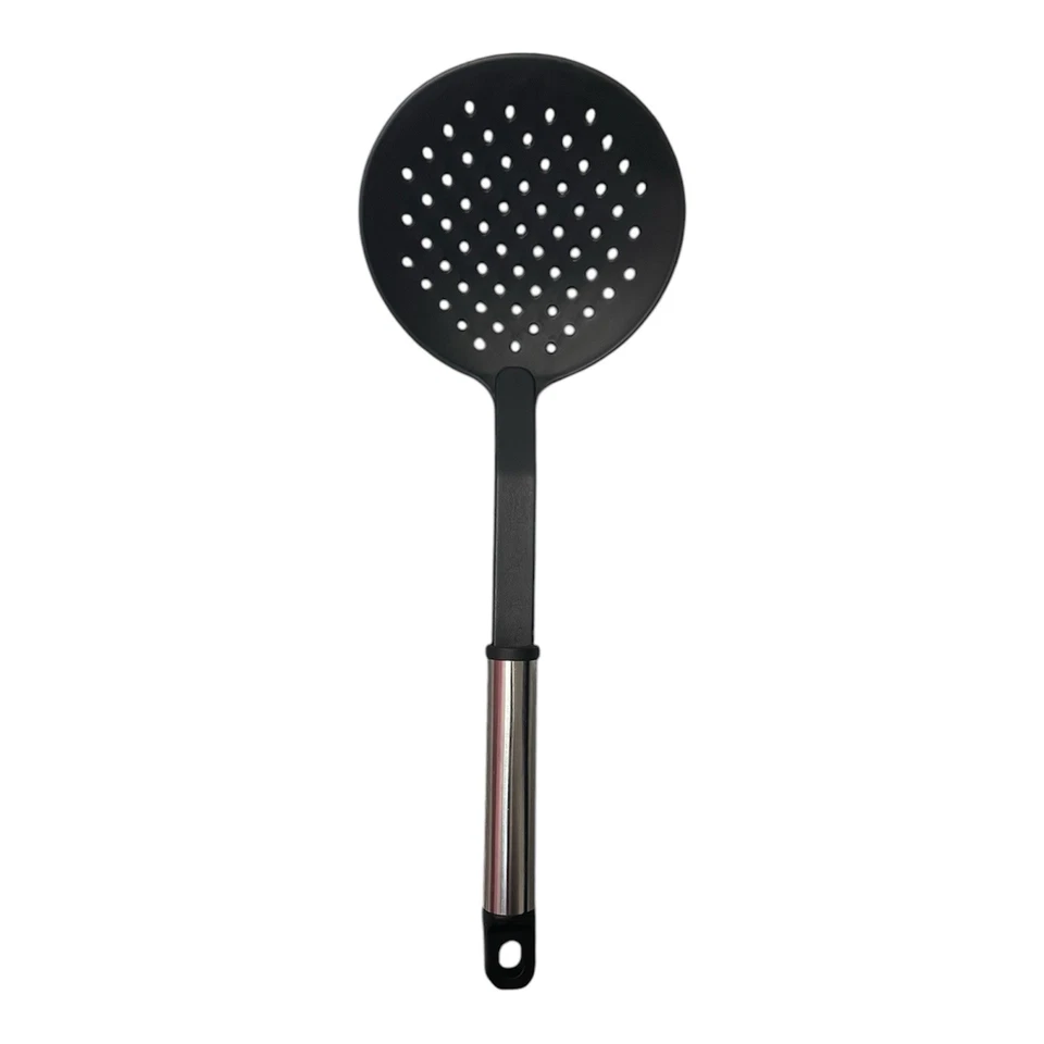 7 Pcs Nylon Cooking Utensil Set Chrome Handle Kitchen Tools Non stick cookware - Image 1 of 4