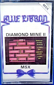 MSX -- DIAMOND MINE II (BLUE RIBBON) - Picture 1 of 2