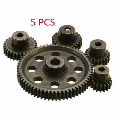 5pcs Motor Ritzel Zahnrad 17T-64T 3.175mm/5mm Schaft für RC 1/10 HSP 94111 941 . - Bild 1 von 4