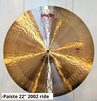 Conjunto de pratos Paiste Zildjian 22" 20" 18" estojo de passeio usado somente retirada - Imagem 1 de 4