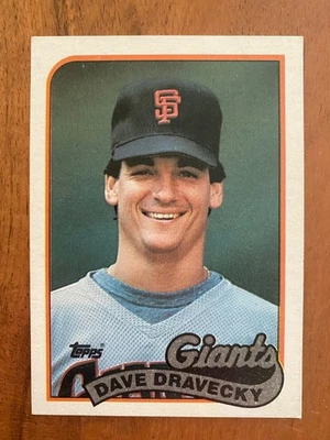 1989 Topps - Dave Dravecky #601 - Image 1 of 2