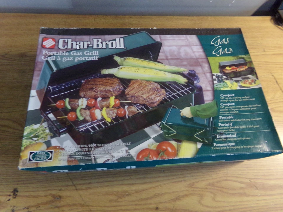 CHAR BROIL ПОРТАТИВНЫЙ ГАЗОВЫЙ ГРИЛЬ МОДЕЛЬ 4751230 НОВЫЙ В КОРОБКЕ ЗАПЕЧАТАННЫЙ - Изображение 1 из 1