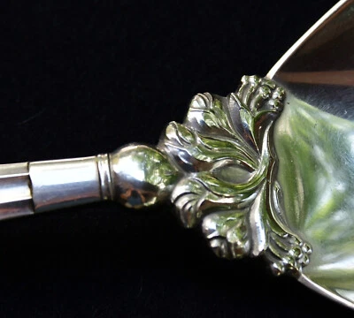 Raro Impresionante Georg Jensen Cuchara Mediana Bellota Plata de Ley 925 Foto 1 de 4