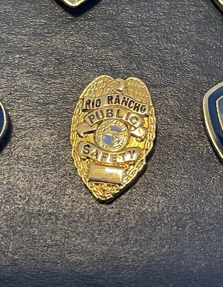 Rare Vintage NM New Mexico Rio Rancho Public Safety Pin Lapel Tie Tack Hat Pin - Image 1 of 1
