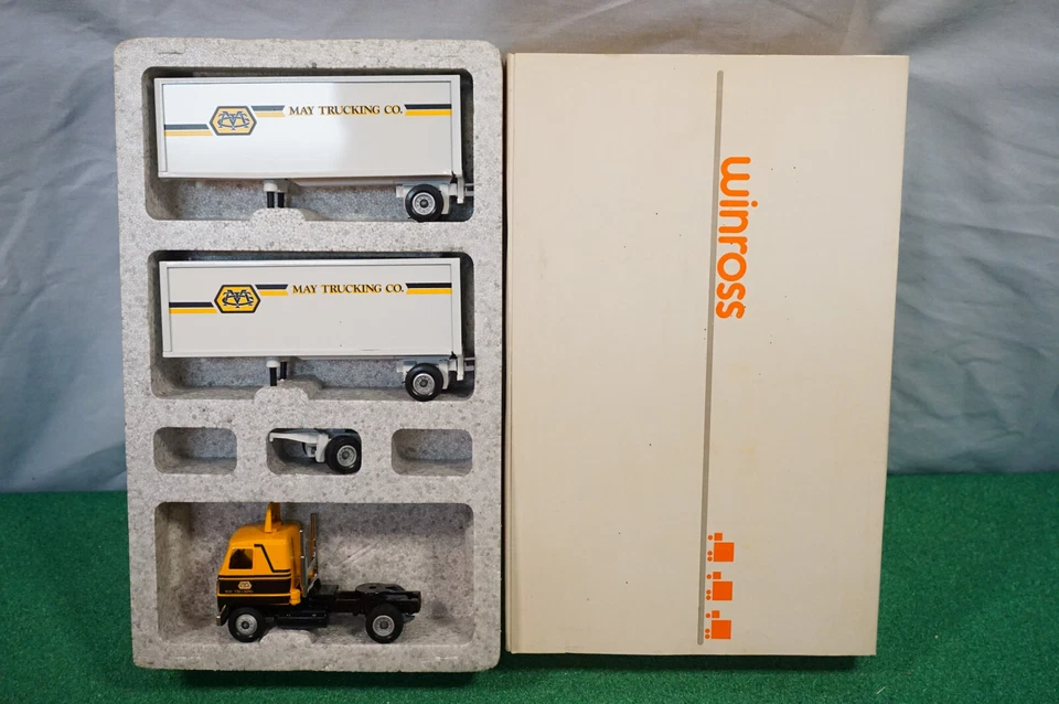 Winross Diecast 1/64 Scale Truck May Trucking Co. Doubles 1990 - Image 1 of 1