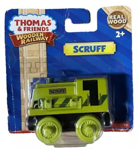 Vagón de tren Thomas & Friends 2010 sellado ferrocarril de madera “SCRUFF” RARO - Imagen 1 de 2