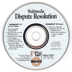 Multimedia Dispute Resolution Law (PC-CD, 1997) for Windows - NEW CD in SLEEVE - Picture 1 of 1