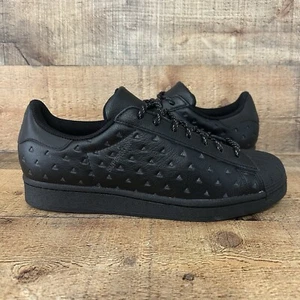Adidas Superstar Pharrell Herren Größe 9 Kern schwarz Sneaker Schuh Human Race GY4981 - Bild 1 von 12