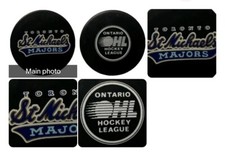 TORONTO ST. MICHAEL'S  MAJORS OHL OFFICIAL GAME PUCK VINTAGE INGLASCO - CANADA 