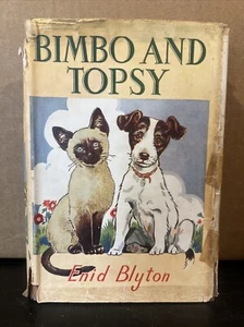 Bimbo and Topsy (4th Edition 1959), Enid Blyton, Lucy Gee (Illust.), Dust Jacket - Picture 1 of 8