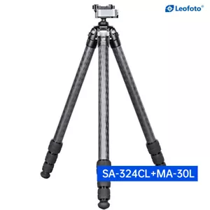 NEW Leofoto SA-324CL+MA-30L Sport Optic & Rifle Tripod with Rapid-Lock Ball Head - Picture 1 of 12
