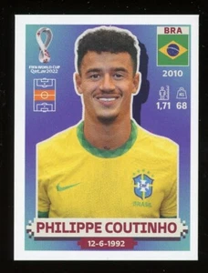 2022 Fifa World Cup Panini Sticker Qatar PHILIPPE COUTINHO Brazil BRA11 - Picture 1 of 1