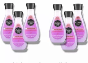 6 x Cutex Care Since 1911 Strength Shield Nail Polish Remover 200ml - Picture 1 of 1