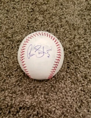 Adrian Sanchez Signed  mlb Baseball. - Image 1 of 2