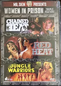 DVD NEW: Chained Heat + Red Heat + Jungle Warriors, ‘80s Exploitation Classics - Foto 1 di 3