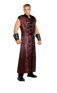 3pc Underwraps Japanese Anime Red Cosplay Samurai Emperor Halloween Costume OSFM - Picture 1 of 2