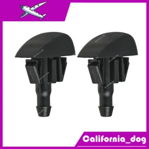 2x For 07-09 Mazda 3 CX-7 CX-9 Windshield Washer Nossle L20667510 Replacement - Picture 1 of 4