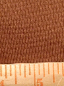 #18 COÑAC MARRÓN PUNTO 31" X 10" + 6" X 8" PARA CUELLOS Y PUÑOS DE PUNTO - Imagen 1 de 4