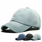 Men Trucker Plain Women Denim Hat Washed Cap Cotton Baseball Solid Adjustable
