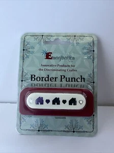Decorative ~ Hearts And Homes ~ Border Punch Emagination - Picture 1 of 4