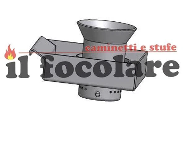 KARMEK ONE BRACIERE COMPLETO CON GRIGLIA CADEL MCZ PELLET WALL LEAN PLUS 4D2401303719