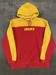 Kansas City Chiefs Hoodie Men's L Red Pull Over Fleece Brand NFL Football - Picture 1 of 5
