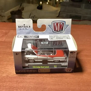 M2 Machines Auto Thentics 1955 Dodge Royal Lancer R36 16-42 New In Package - Picture 1 of 2