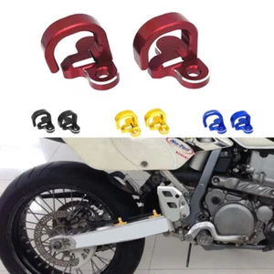 For SUZUKI DR650SE 1996-2023 2X Rear Brake Line Hose Cable Guide Clamp - Picture 1 of 12