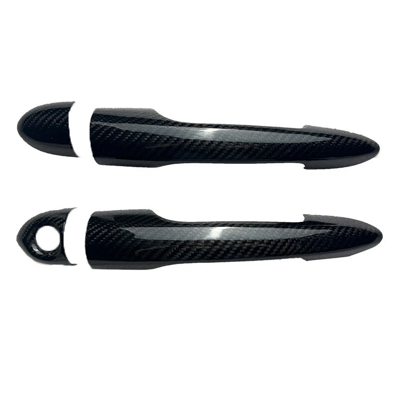 DRY Carbon Fiber Outer Door Handle Cover Trim for Alfa Romeo Giulietta 2012-2021 - Image 1 of 4