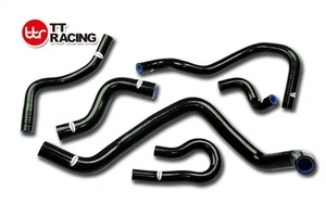 Kit de manguera de refrigerante de radiador de silicona negro Honda Civic EG EK D15 D16 92-00 - Imagen 1 de 10
