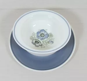 Wedgwood Glen Mist Susie Cooper Soup Bowl with Saucer - Picture 1 of 4