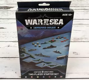 Neu/Versiegelt Axis & Allies Miniaturen Krieg auf See Zweispieler Starter Set WWII Schiffe - Bild 1 von 5