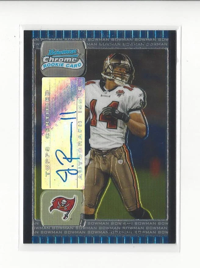 2005 Bowman Chrome #241 J.R. Russell RC Rookie AUTOGRAPH Buccaneers - Image 1 of 1