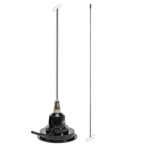 Antenne VHF300 pour Taxi 134-174 MHz 136 cm avec Base magnétique - Photo 1/8