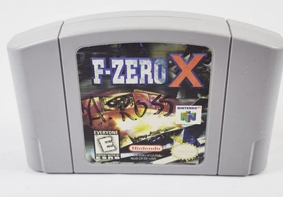 Nintendo 64 (N64) F-ZERO X (1998) - Auténtico - Solo CARRITO - ¡¡PROBADO!!! Foto 1 de 4
