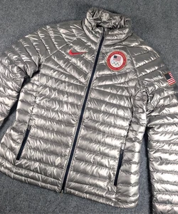 Nike Team USA Olympic Aeroloft Summit 800 Down Puffer Jacket Womens XL 2014 - Bild 1 von 11