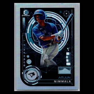 2024 Bowman - #BAI-18 Arjun Nimmala Bowman AI - Toronto Blue Jays - Picture 1 of 2