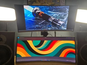 Samsung CF791 – 34” Ultrawide Curved Monitor – 3440×1440 – 100Hz – READ - Picture 1 of 3