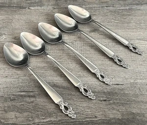 National Stainless Olaf Place Oval Spoons Set of 5 Japan - Picture 1 of 7