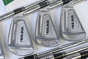 Nicklaus The Bear Irons / 3-PW+SW / Stiff Flex Crank Shafts - Picture 1 of 7