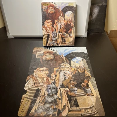 Vintage 1986 Labyrinth 200+ Piece Jigsaw Puzzle Henson Golden Hoggle Ludo - Image 1 of 4