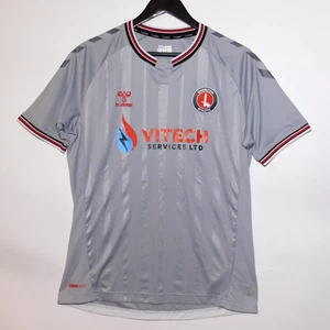 Charlton Athletic F.C. 2020/2021 Camiseta de fútbol visitante Hummel M - Imagen 1 de 12
